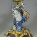 Paire de bougeoirs à main - XVIIIe - XIXe siècle