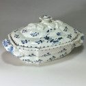 Bruxelles - terrine décor dit  'à la haie fleurie" - XVIIIe siècle
