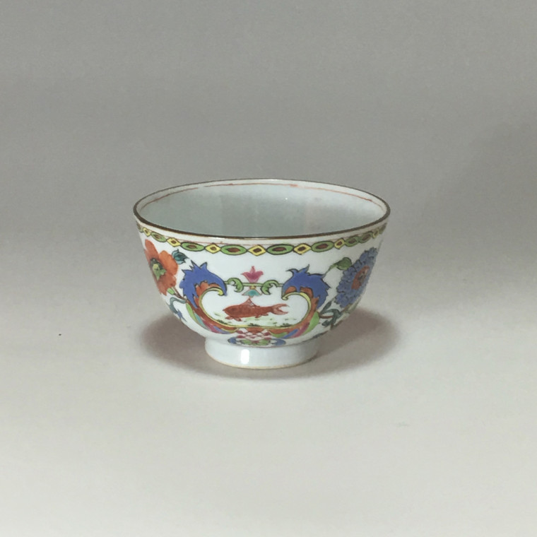 Chine - Bol à décor dit "Pompadour" - Époque Qianlong (1736-1795)