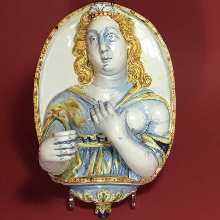 Nevers - Plaque formant un bras de lumière - XVIIe siècle