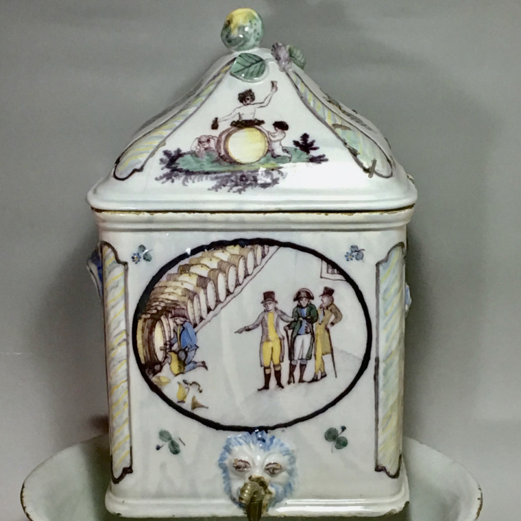 Roanne - Rare fontaine figurant Napoléon - Fin du XVIIIe - début du XIXe siècle