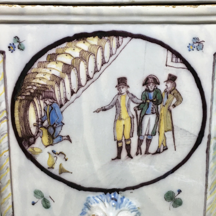 Roanne - Rare fontaine figurant Napoléon - Fin du XVIIIe - début du XIXe siècle