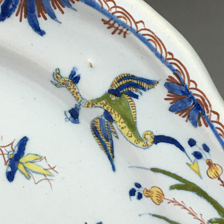Moulins - Plat aux chinois - XVIIIe siècle