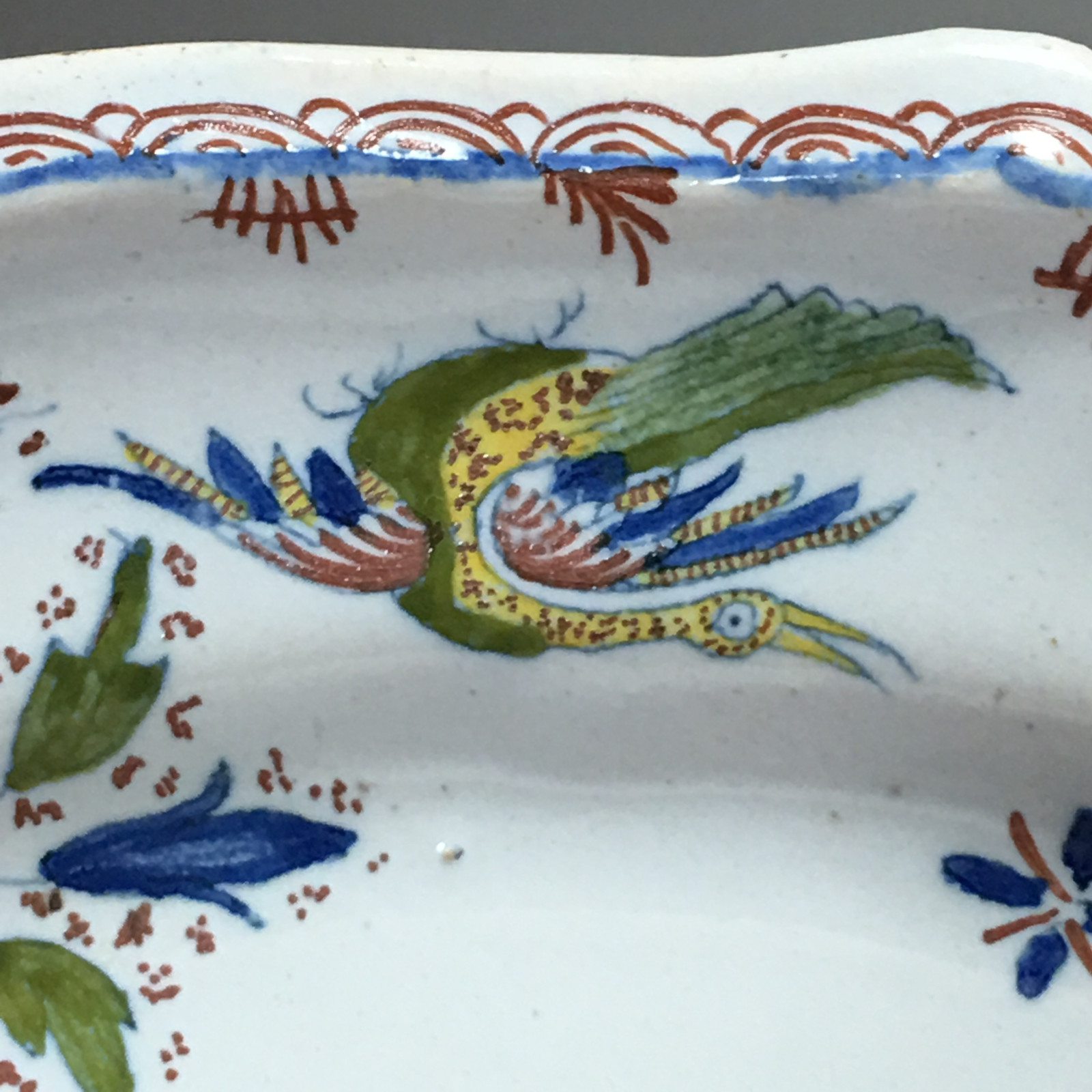 Moulins - Plat aux chinois - XVIIIe siècle