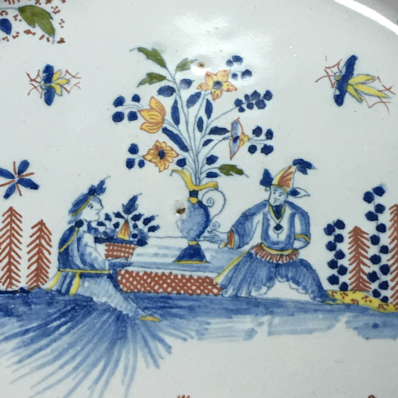 Moulins - Plat aux chinois - XVIIIe siècle
