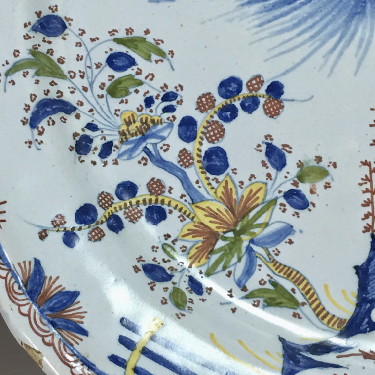 Moulins - Plat aux chinois - XVIIIe siècle