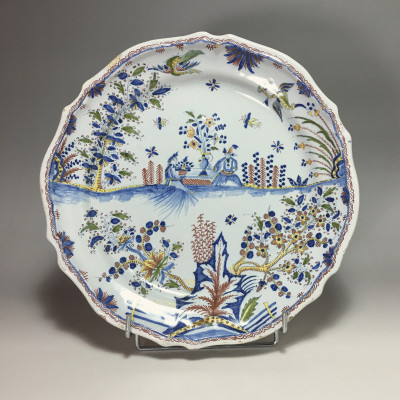 Moulins - Plat aux chinois - XVIIIe siècle