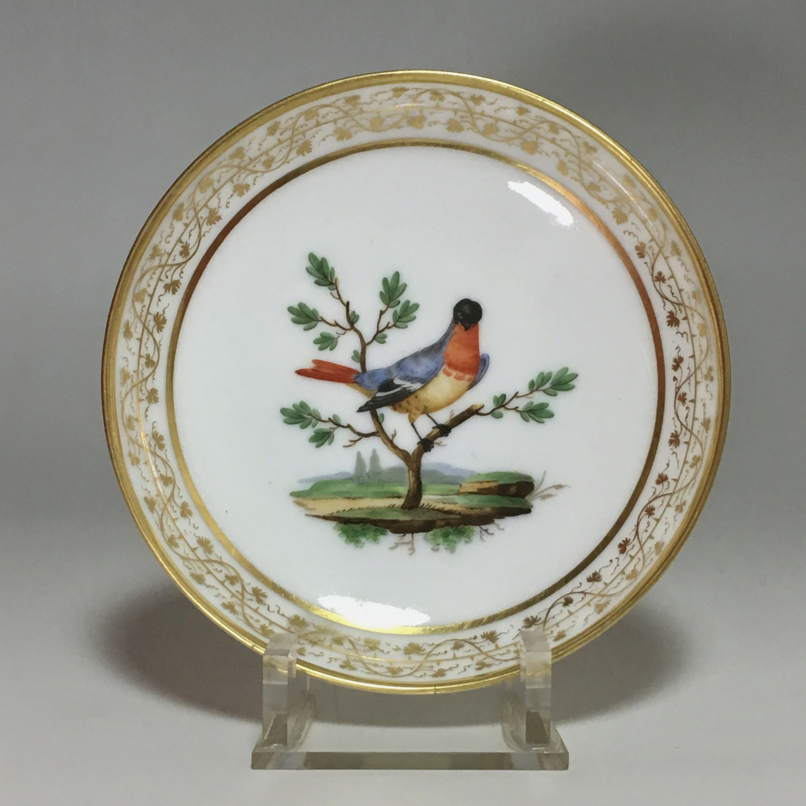 Paris - Manufacture de Nast - Tasse aux oiseaux - Début du XIXe siècle