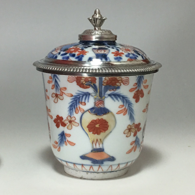 China - Covered Goblet - Silver Mounted - Paris 1722-1726