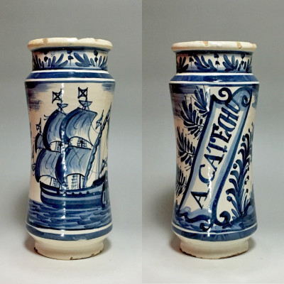 Catalonia (Spain) - Albarello the boat - seventeenth / eighteenth century