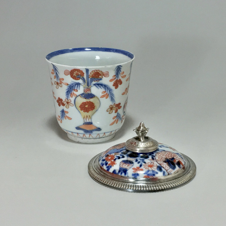 Chine - Gobelet couvert - Monture de la fin de l'époque Régence - Paris 1722-1726
