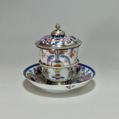 China - Covered Goblet - Silver Mounted - Paris 1722-1726