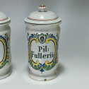 Rouen - Paire de petits piluliers  - XVIIIe siècle