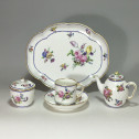 SÈVRES - Déjeuner (cabaret égoïste) en porcelaine tendre - XVIIIe siècle