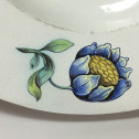 WINTERTHUR (Suisse) Grand plat à décor d'armoiries - Daté 1678
