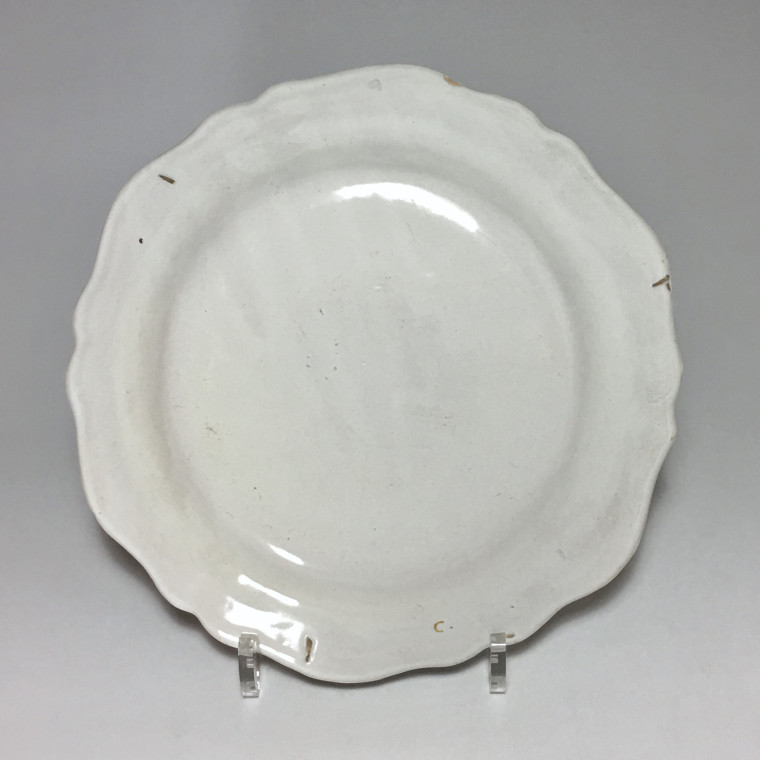 Marseille - Workshop Fauchier - decor armorial plate - eighteenth century