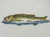 Moustiers – Assiette au poisson – XVIIIe Siècle
