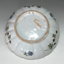 Nevers earthenware - trompe l'oeil patronymic jatte - eighteenth century