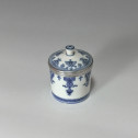 Pot à fard en porcelaine tendre de Saint-cloud - Début du XVIIIe siècle