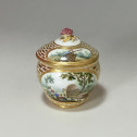Sugar Pot Hébert in soft porcelain of the eighteenth century Sèvres - 1770