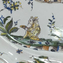 Milan - Grand plat aux chinois - XVIIIe Siècle