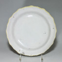 MOUSTIERS (Féraud) - Assiette à la montgolfière - XVIIIe siècle