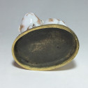 Petit chiot en porcelaine japonaise de Kutani - XIXe siècle