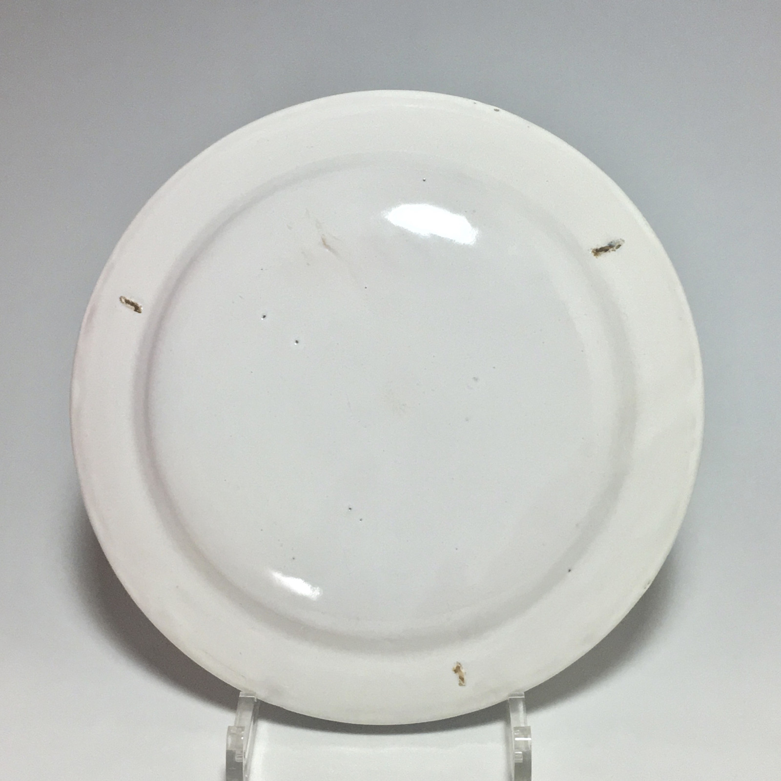 Marseille - Atelier de Leroy - assiette aux chinois - XVIIIe siècle