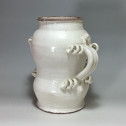 Rare large albarello in majolica from Lyon - End of the sixteenth - beginning of the seventeenth century