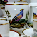 Paris - Service à thé et café à décor doiseaux - Époque empire