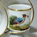 Paris - Service à thé et café à décor doiseaux - Époque empire