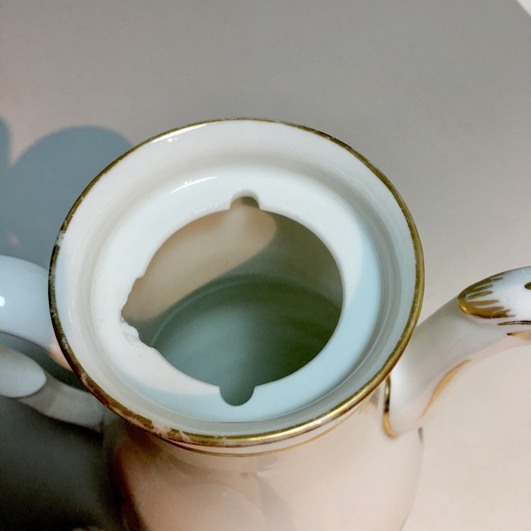 Paris - Service à thé et café à décor doiseaux - Époque empire
