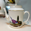 Paris - Tea and Coffee Service with Bird Decor - Empire Period