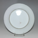 Paris – Assiette en porcelaine (rue du petit carousel) Manufacture du comte d'artois - XVIIIe siècle (1)