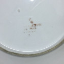 Paris – Assiette en porcelaine (rue du petit carousel) Manufacture du comte d'artois - XVIIIe siècle (1)