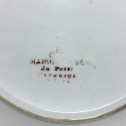 Paris – Assiette en porcelaine de PARIS, Manufacture du Petit Carousel (2) – XVIIIe siècle