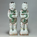 Chine - Paire de “Hoho“ - Époque Kangxi (1662 - 1722)