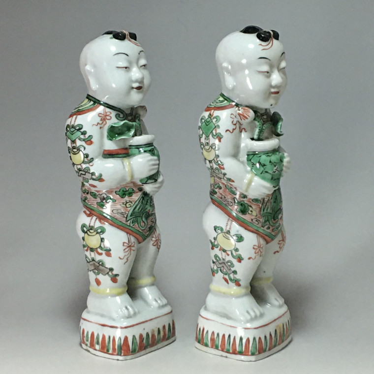 Chine - Paire de “Hoho“ - Époque Kangxi (1662 - 1722)