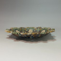 Suite de Palissy - Pré-d 'auge - Coupe en terre vernissée - XVIIe siècle