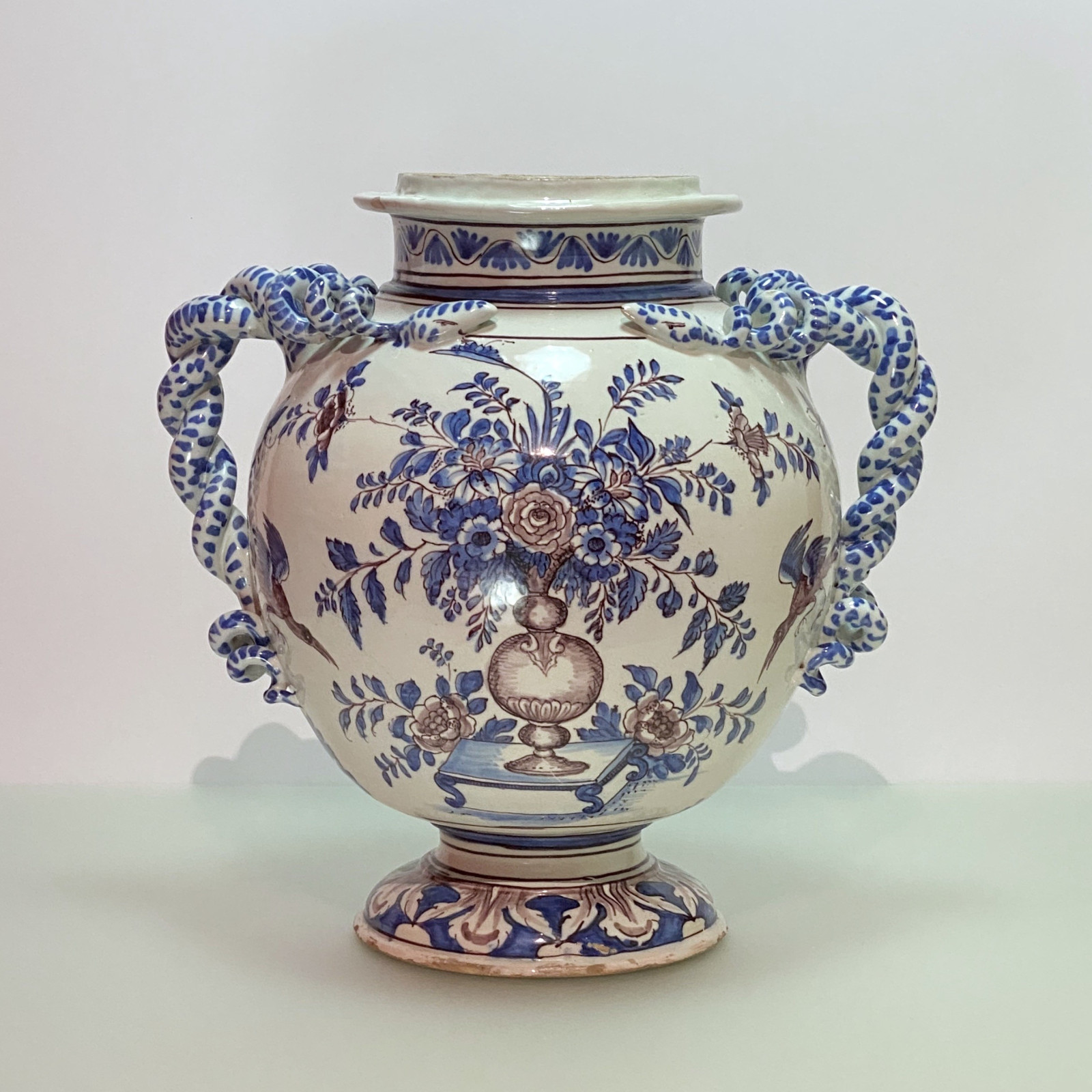 Montpellier - Olliver Factory - Large pharmacy vase - Around 1700