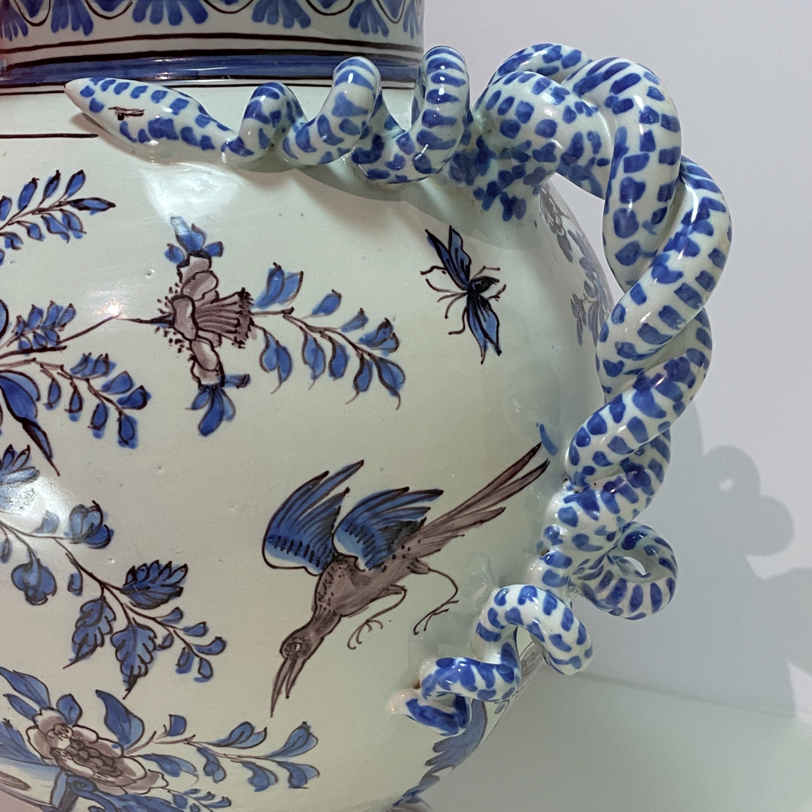 Montpellier - Olliver Factory - Large pharmacy vase - Around 1700