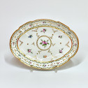 Manufacture du Duc d'Angoulême - Pair of porcelain dishes - Eighteenth century