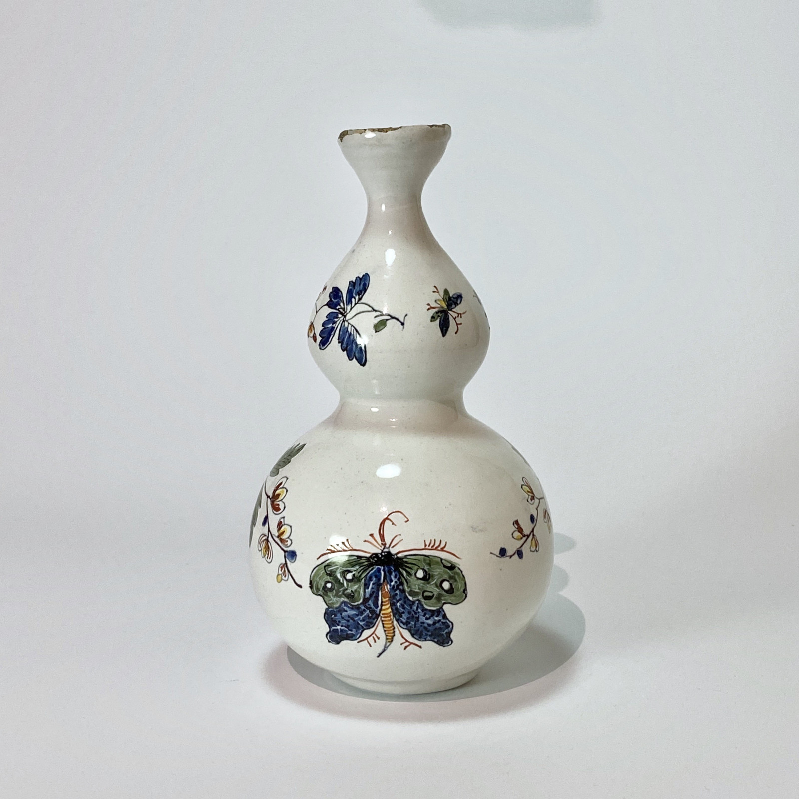 Lille - Vase bouteille en faïence - XVIIIe siècle