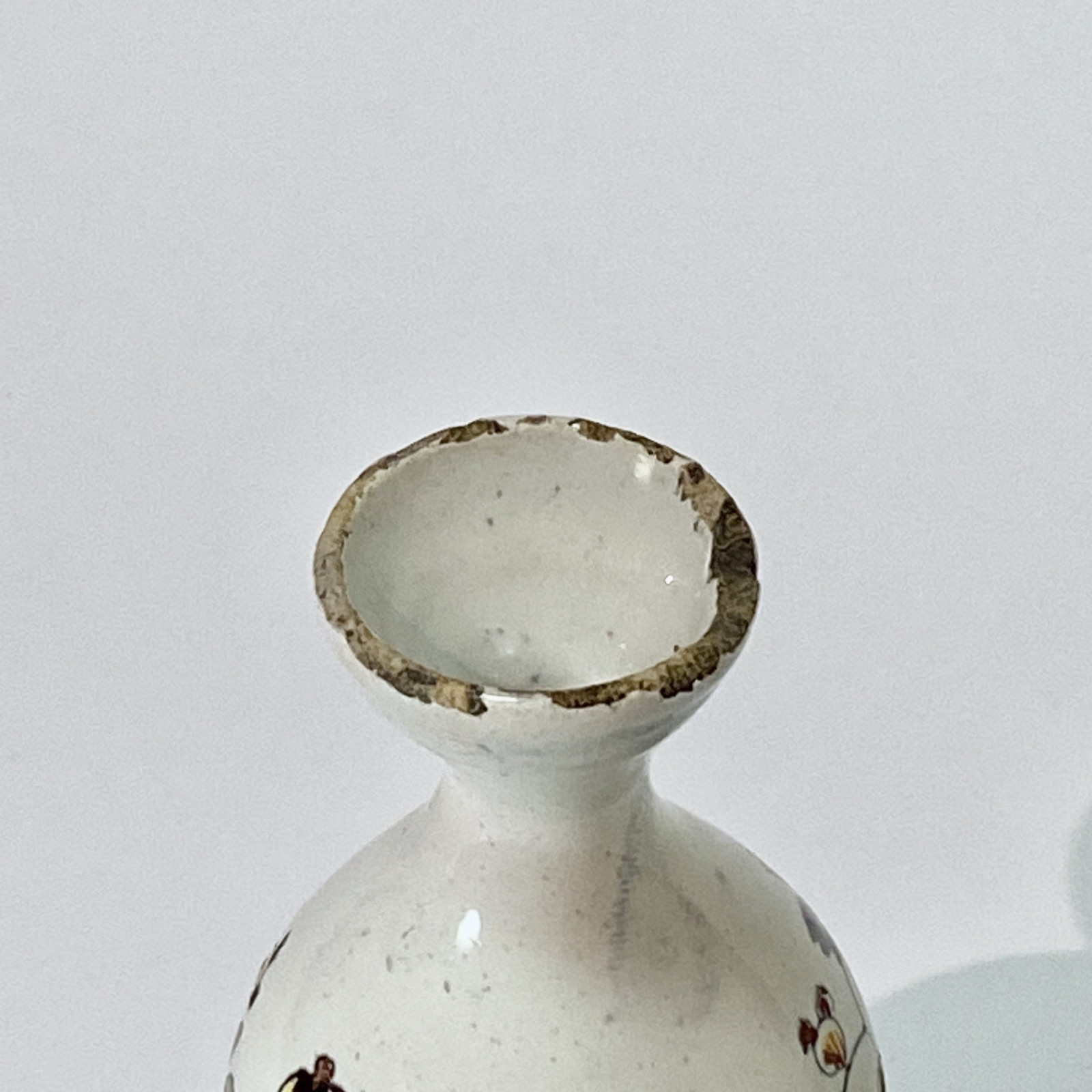 Lille - Vase bouteille en faïence - XVIIIe siècle