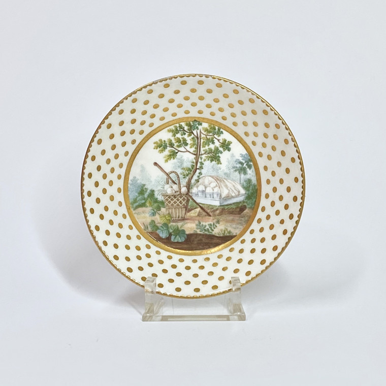Gobelet litron en porcelaine tendre de Sèvres - XVIIIe siècle