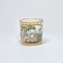 Gobelet litron en porcelaine tendre de Sèvres - XVIIIe siècle