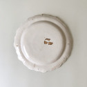 Moustiers earthenware plate - Manufacture de Ferrat - Eighteenth century