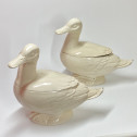 Nove di Bassano - Two ducks in trompe l'oeil - Circa 1800