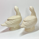 Nove di Bassano -  Deux canards en trompe l’œil - Vers 1800