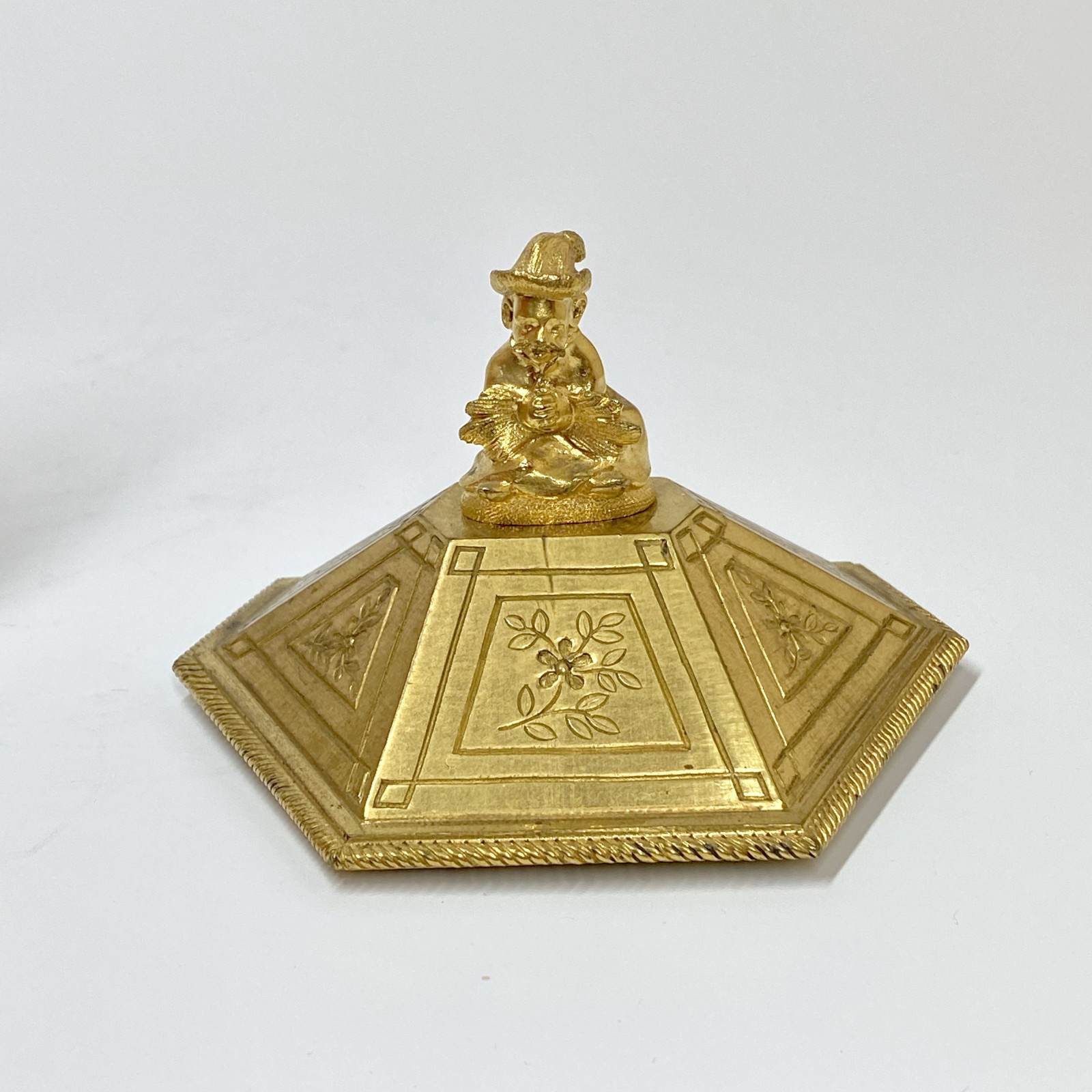 Chine - Petite pendule en porcelaine - Époque Qianlong (1736 - 1795)